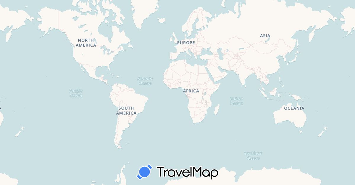 TravelMap itinerary: driving in Australia, Belgium, Bolivia, Bahamas, Canada, Switzerland, Chile, China, Costa Rica, Cyprus, Dominica, Ecuador, Estonia, Fiji, France, United Kingdom, Greece, South Georgia and the South Sandwich Islands, Indonesia, Italy, Japan, Kenya, Kyrgyzstan, Laos, Sri Lanka, Morocco, Montenegro, Madagascar, Malta, Mauritius, Mexico, Nicaragua, Netherlands, Nepal, New Zealand, Oman, Peru, Philippines, Portugal, Singapore, Thailand, Taiwan, Tanzania, United States, South Africa (Africa, Antarctica, Asia, Europe, North America, Oceania, South America)